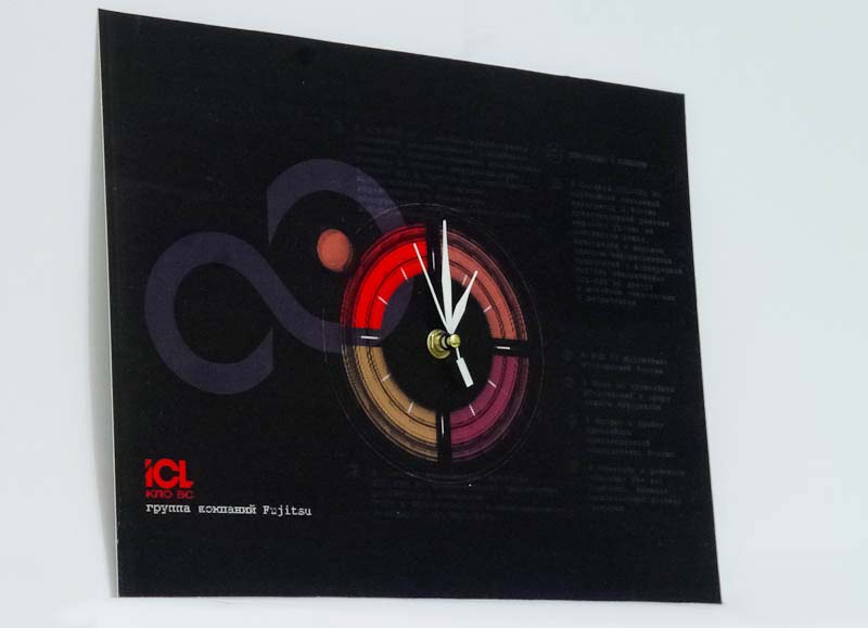 3D постер с часами (для календаря) и настенные часы